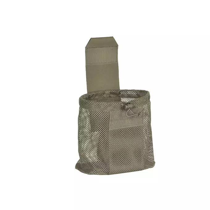 Laser Cut Foldable Mesh Dump Pouch - Ranger Green [8FIELDS]