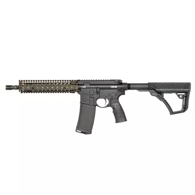 Daniel Defense DDM4 MK18 RIII 9.5 GBBR MWS Gas Airsoft Rifle - FDE [EMG]