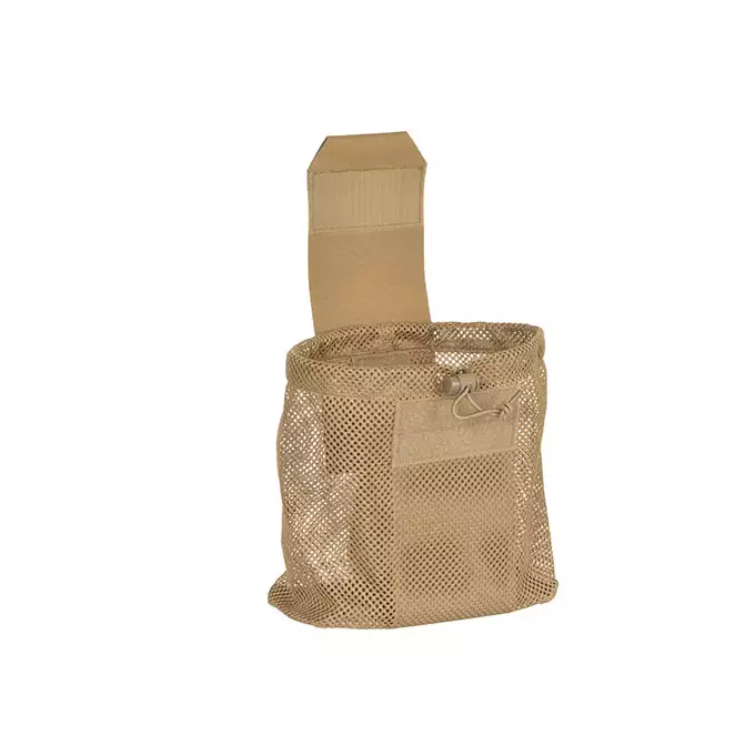 Laser Cut Foldable Mesh Dump Pouch - TAN [8FIELDS]