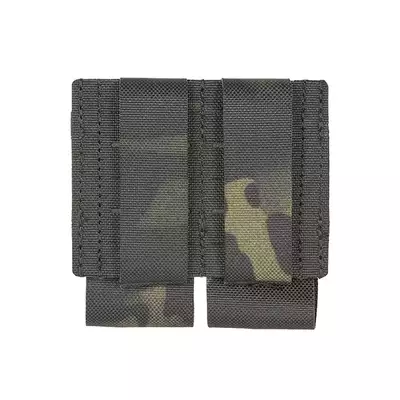 Podwójna ładownica na granaty 40 mm LASER CUT - Multicamo Black [8FIELDS]