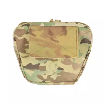 Lower utility pouch for accessories with shockcord retention, Laser Cut - Multicamo [8FIELDS]