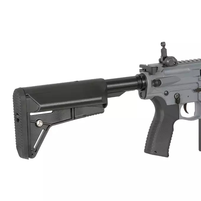 [Zestaw] Replika Barrett Rec10 Eshooter ETU - GREY [EMG] + Magazynek Mid-Cap Lancer L7AWM 7.62 na 180 kulek do AR-10/SR-25 [EMG]