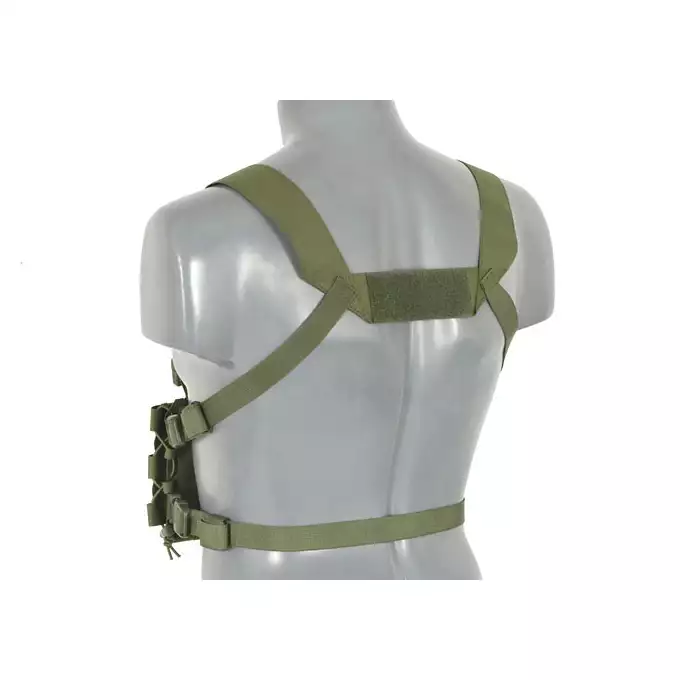 Chest Rig COMPACT - Buckle-up, MOLLE Laser Cut - Olive [8FIELDS]