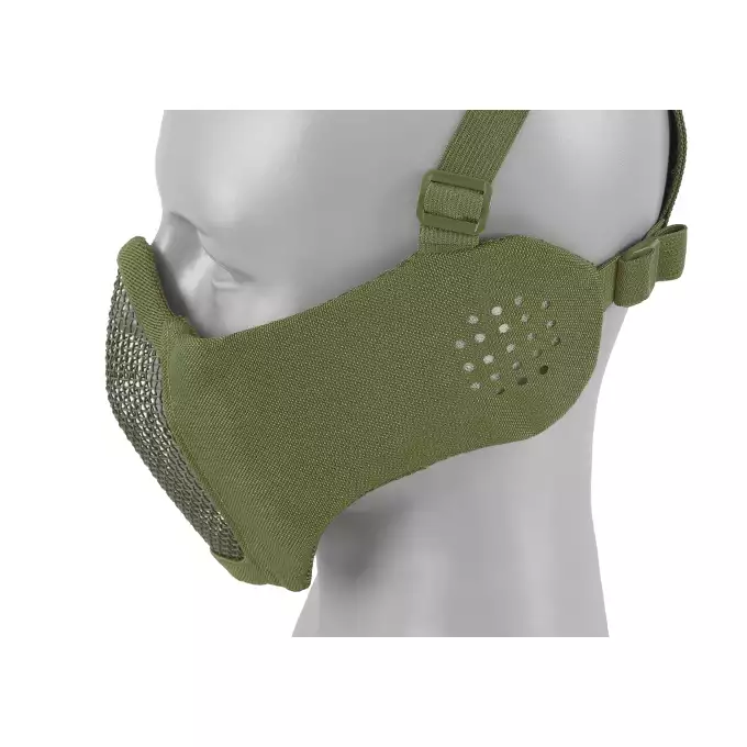 Low-Profile Protective Mask with Cheek and Ear Protection type A - Olive [8FIELDS]