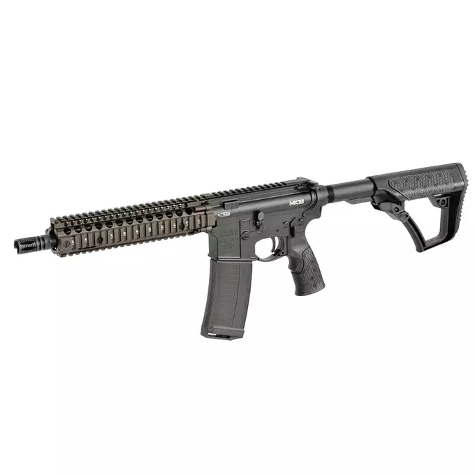 Daniel Defense DDM4 MK18 RIII 9.5 GBBR MWS Gas Airsoft Rifle - FDE [EMG]