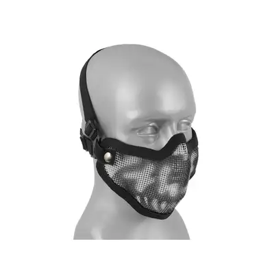 Steel Skull Mesh Mask - Black [8FIELDS]