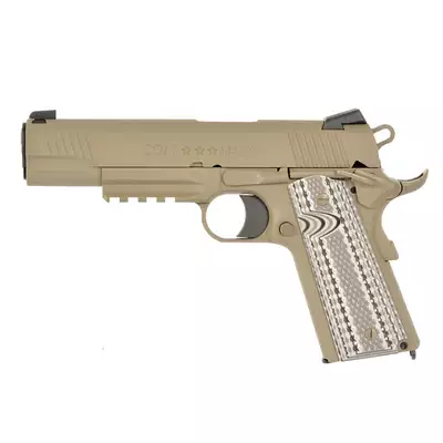 Licensed Colt M45A1 Combat Unit Replica - TAN [Army Armament]