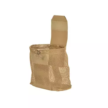 Laser Cut Foldable Mesh Dump Pouch - TAN [8FIELDS]