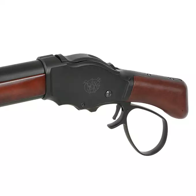[Zestaw] Replika strzelby M1887 Lever Action - Real Wood [S&amp;T] + Zestaw 5 Naboi na 3 Kulek do Strzelby M1887 Green Gaz [S&amp;T]