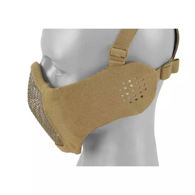 Low-Profile Protective Mask with Cheek and Ear Protection type A - TAN [8FIELDS]