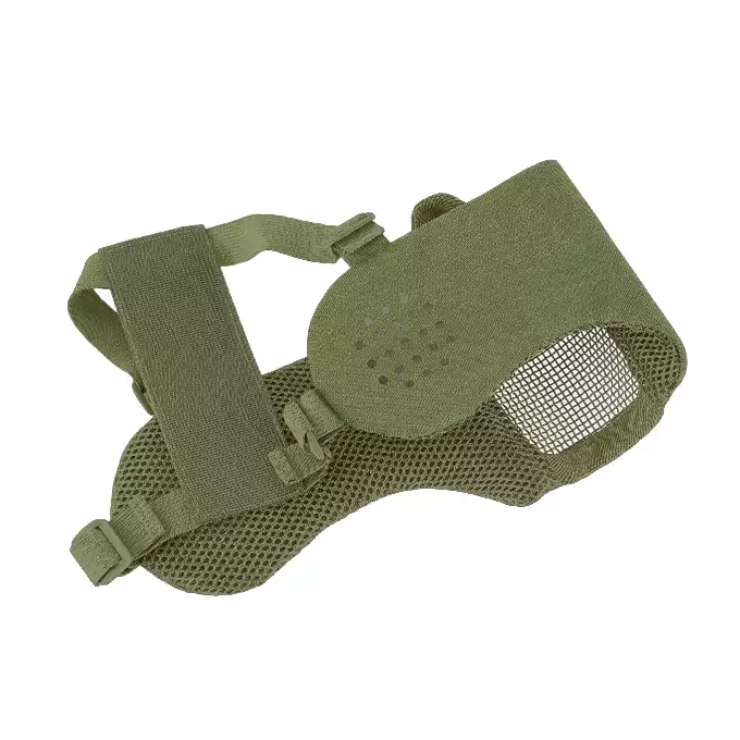 Low-Profile Protective Mask with Cheek and Ear Protection type A - Olive [8FIELDS]