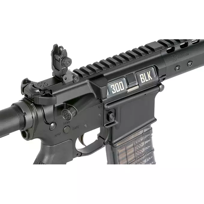 [Zestaw] Replika gazowa karabinka Noveske 10.5" Gen III Shorty 300BLK - Black [EMG] + Magazynek LANCER L5 300blk AWN Green Gaz do karabinków gazowych CGS, MWS - Black [EMG]