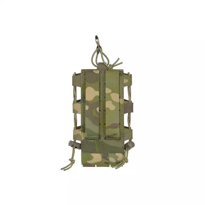 Laser Cut Adjustable Radio / Bottle Pouch with Shockcord - Multicamo Tropic [8FIELDS]