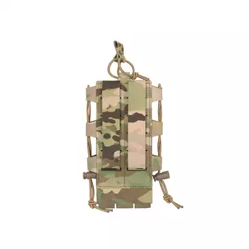 Laser Cut Adjustable Radio / Bottle Pouch with Shockcord - Multicamo [8FIELDS]