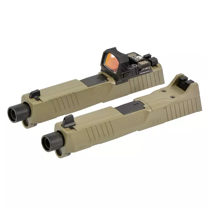 [Zestaw] Replika Pistoletu FN 509 GBB - Black [Cybergun] + Mikrokolimator pistoletowy - Black [PCS]