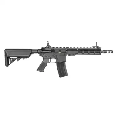 [Zestaw] Karabinek MC6595M (Zasilany Green Gazem) - Black [Golden Eagle] + Standard Performance Green Gas 500ml [Nimrod]