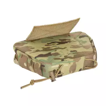 Lower utility pouch for accessories with shockcord retention, Laser Cut - Multicamo [8FIELDS]
