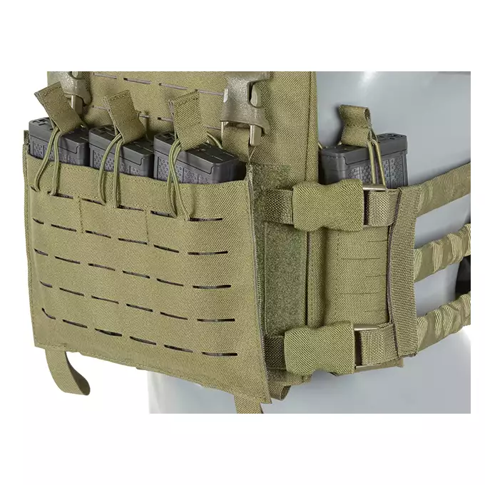 Wing Pouch MOLLE Converter (Small slots for new laser cut pouches) - Black [8FIELDS]