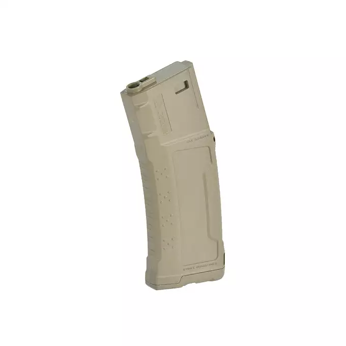 [Zestaw] Replika Daniel Defense DDM4 PDW SBR ESHOOTER ETU - FDE [EMG] + Polimerowy magazynek STRIKE MAG 210 kulek do M4/AR15 - TAN [EMG]
