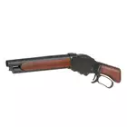 [Zestaw] Replika strzelby M1887 Short lever Action - Real Wood [S&amp;T] + Zestaw 5 Naboi na 3 Kulek do Strzelby M1887 Green Gaz [S&amp;T]
