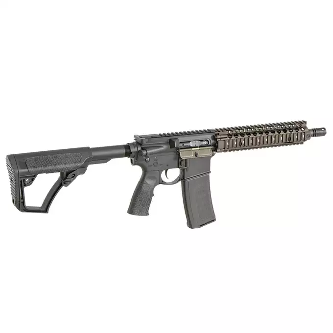 Daniel Defense DDM4 MK18 RIII 9.5 GBBR MWS Gas Airsoft Rifle - FDE [EMG]