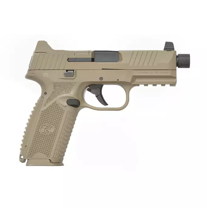[Zestaw] Replika Pistoletu FN 509 GBB - Tan [Cybergun] + Mikrokolimator pistoletowy - Black [PCS]