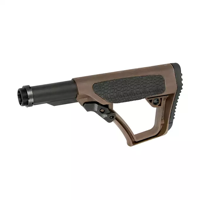 [Zestaw] CM.105 Daniel Defense MK18 Eshooter ETU - Black [EMG] + Chwyt pistoletowy Typu DD AR15/M4 - FDE [EMG] + Kolba Typu DD do AR15/M4 - FDE [EMG]