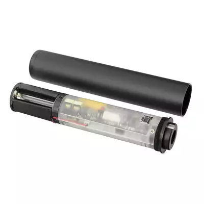[Zestaw] Tłumik dźwięku podświetlający kulki Mod.2 - Black [FMA] + Bateria R03 AAA 1,5V HEAVY DUTY [Rocket]