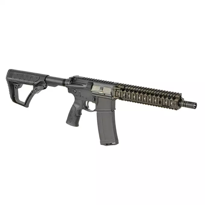 Daniel Defense DDM4 MK18 RIII 9.5 GBBR MWS Gas Airsoft Rifle - FDE [EMG]