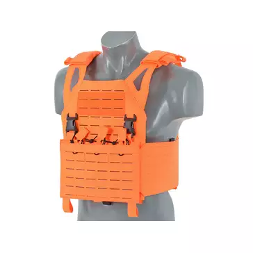 Jump Plate Carrier Buckle Up Laser cut z Atrapami Płyt Balistycznych - Orange [8FIELDS]