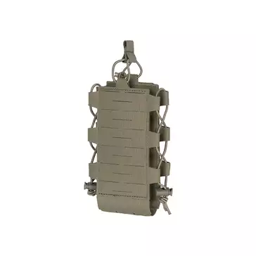 Laser Cut Adjustable Radio / Bottle Pouch with Shockcord - Ranger Green [8FIELDS]