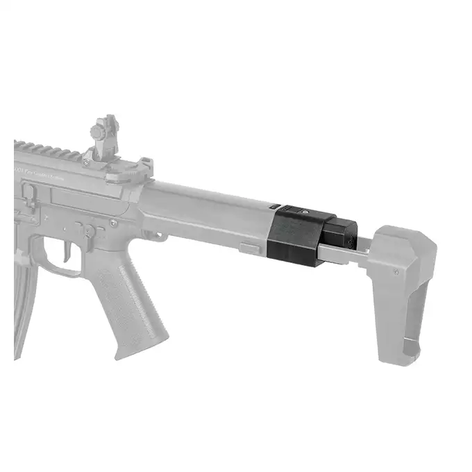 [Zestaw] M904G Fire Control System Edition [DE] + Przedłużenie kolby na akumulator do replik Double Eagle - Black [Hades Airsoft]