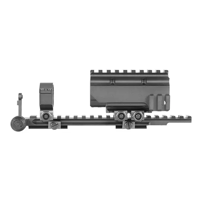 Replica Style NADS Mount 30mm Scope Ring Assembly (7.62 Version) - Black [CGS]