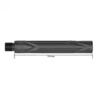 Outer barrel extension 116 mm - ANGLED 14 mm CCW [SLONG AIRSOFT]