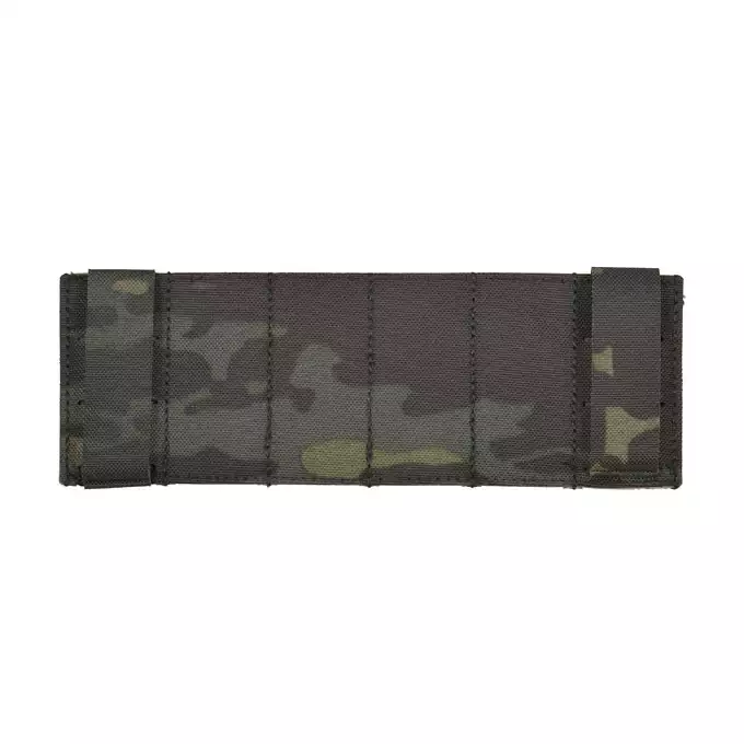 MOLLE Panel 6x3 for chest rig harness LASER CUT - Multicamo Black [8FIELDS]