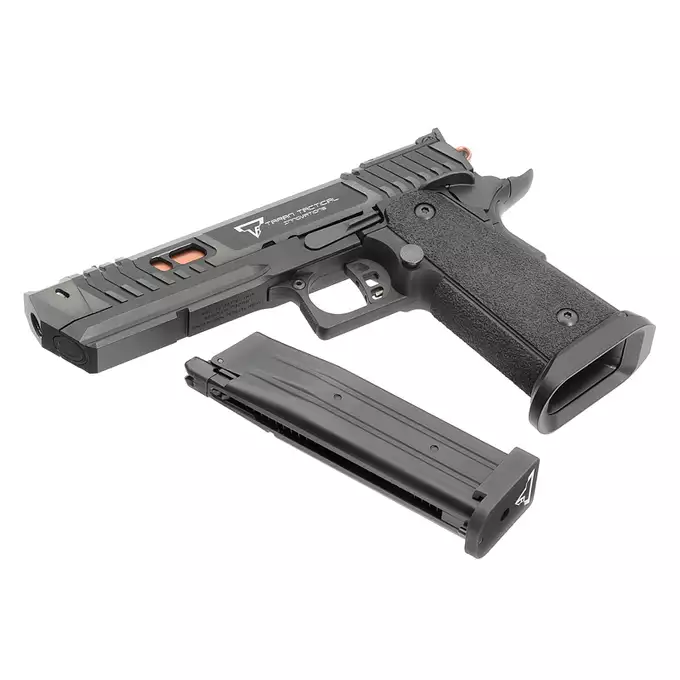 [Zestaw] Replika R614 TTI JW4 Pit Viper [JAG Arms] + Latarka pistoletowa LED Meteor 200LM - Black [Vector Optics]