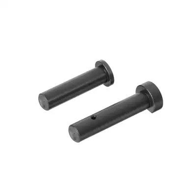 Steel Receiver Pin Set - Concave Type with Springs and Detents [CGS]