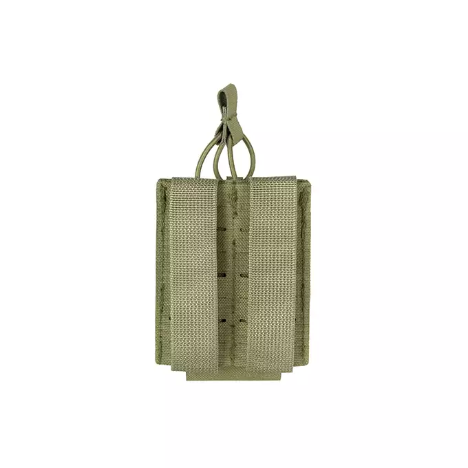 [Zestaw] Kamizelka Chest-rig Laser-Cut z ładownicami AR/AK - Olive [8Fields] + Ładownica na radio Laser Cut - Olive [8FIELDS] + Pojedyncza ładownica pistoletowa Laser-Cut z klapą - Olive [8Fields]