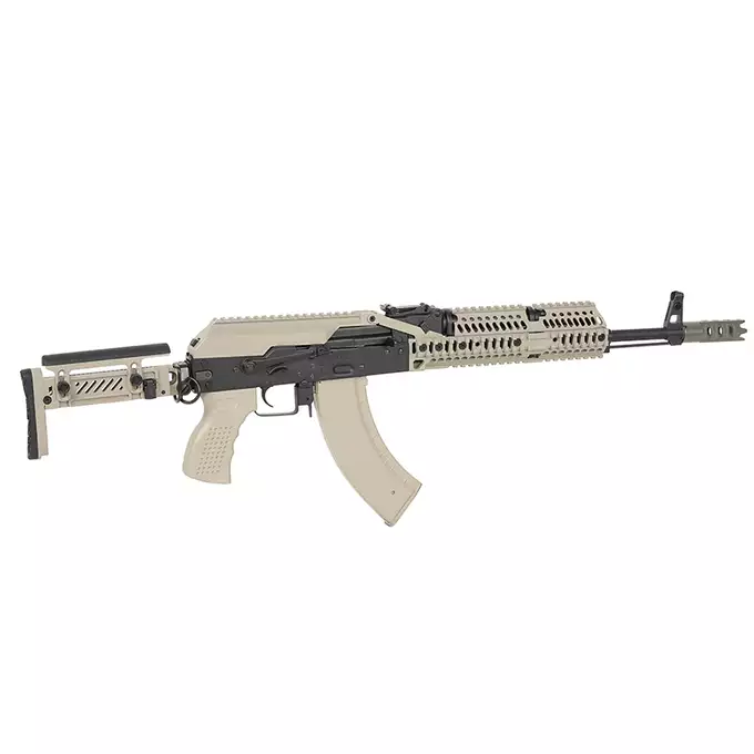 CM.113 AK74 Tactical Rifle Eshooter, GEN-2 - TAN [CYMA]