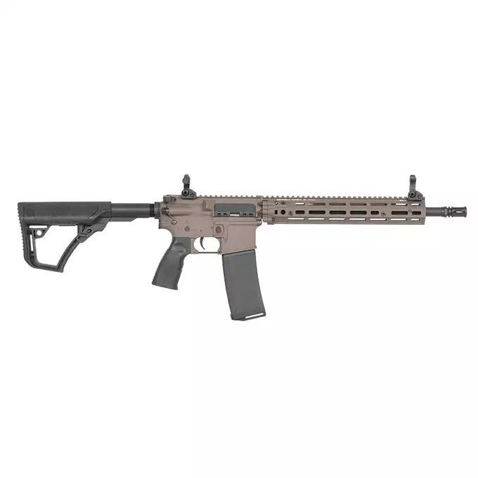[Zestaw] Replika Daniel Defense M4A1 RIII 14.5" Eshooter ETU, GEN-2 - FDE [EMG] + Ładowarka V3+ do akumulatorów LiPo/LiFe [IPower] + Akumulator Li-Po 1100mAh 11,1V 20C - Deans [IPower]
