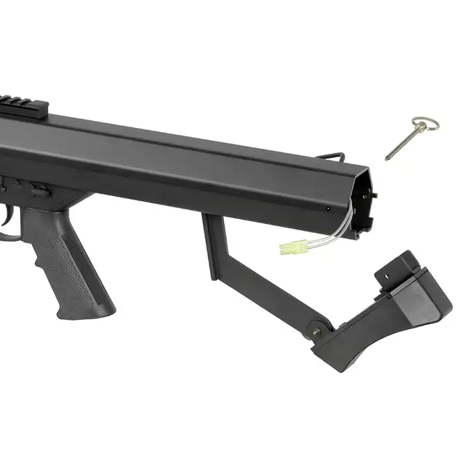 [Zestaw] Replika Barrett M82A1 Full metal AEG [6mmproshop] + Akumulator airsoftowy 25C 1100mAh 3S1P 11.1V LiPo mini Tamiya + Kompaktowa ładowarka LIPO B3Pro