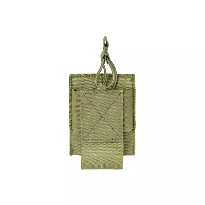 [Zestaw] Kamizelka Chest-rig Laser-Cut z ładownicami AR/AK - Olive [8Fields] + Ładownica na radio Laser Cut - Olive [8FIELDS] + Pojedyncza ładownica pistoletowa Laser-Cut z klapą - Olive [8Fields]