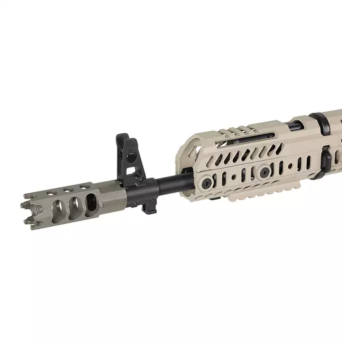 CM.113A AK74 Tactical Rifle Eshooter, GEN-2 - TAN [CYMA Platinum]