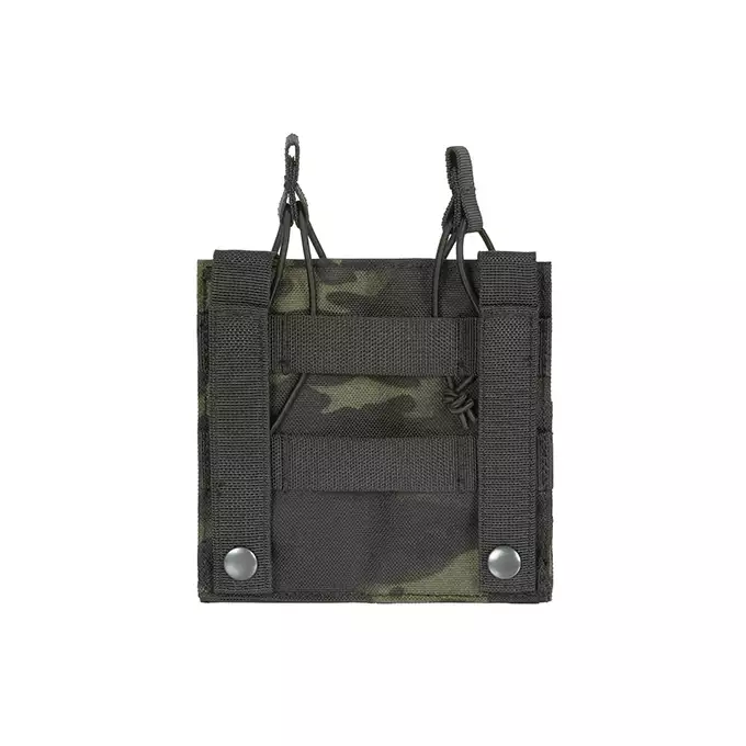 Modular Open Top Double MAG Pouch For 5.56 - Multicamo Black [8FIELDS]