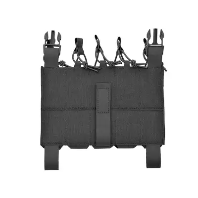 MP5 5-Magazine Pouch, Buckle-Up, Laser-Cut - Black [8FIELDS]