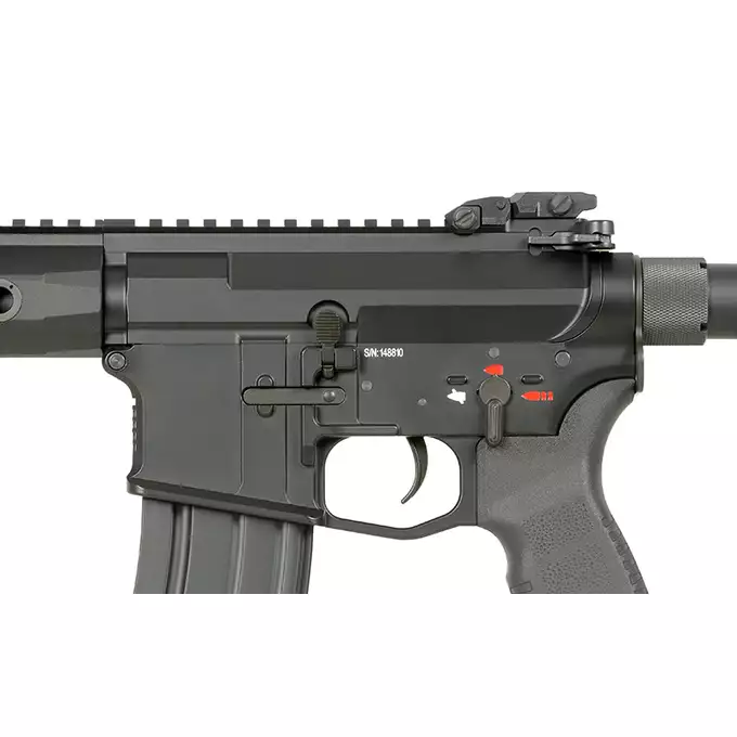 Replika subkarabinka FN SCAR-L z 25RPS, ESHOOTER ETU - Black [Cybergun]