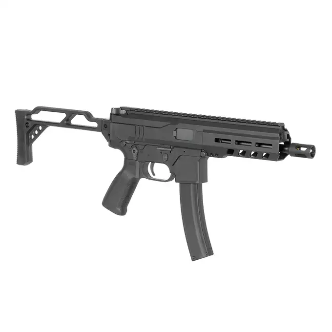 [Zestaw] Replika pistoletu maszynowego M924 DMP-9 ETU Wireless [DE] + Kolimator Frenzy-X 1x19x26 SM Multi-Reticle Red [Vector Optics]