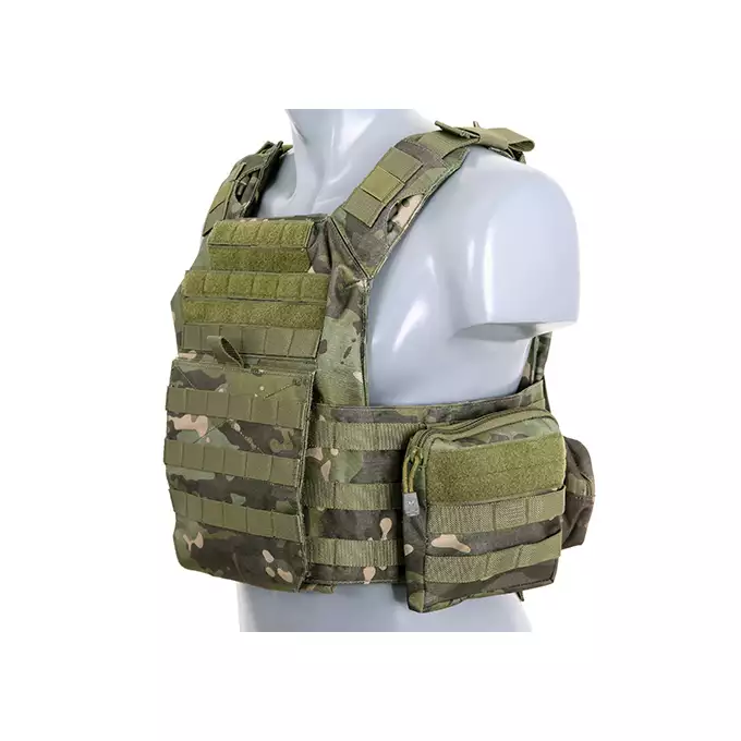 Zapinana na zamek kieszeń MOLLE - Ranger Green [8FIELDS]