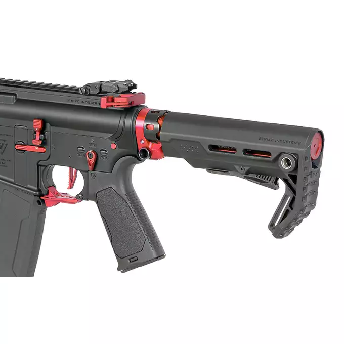 Strike industries 10" Raiders SBR AEG Rifle - Red [EMG]