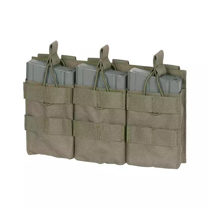 Open triple magazine pouch 7.62 - Ranger Green [8FIELDS]